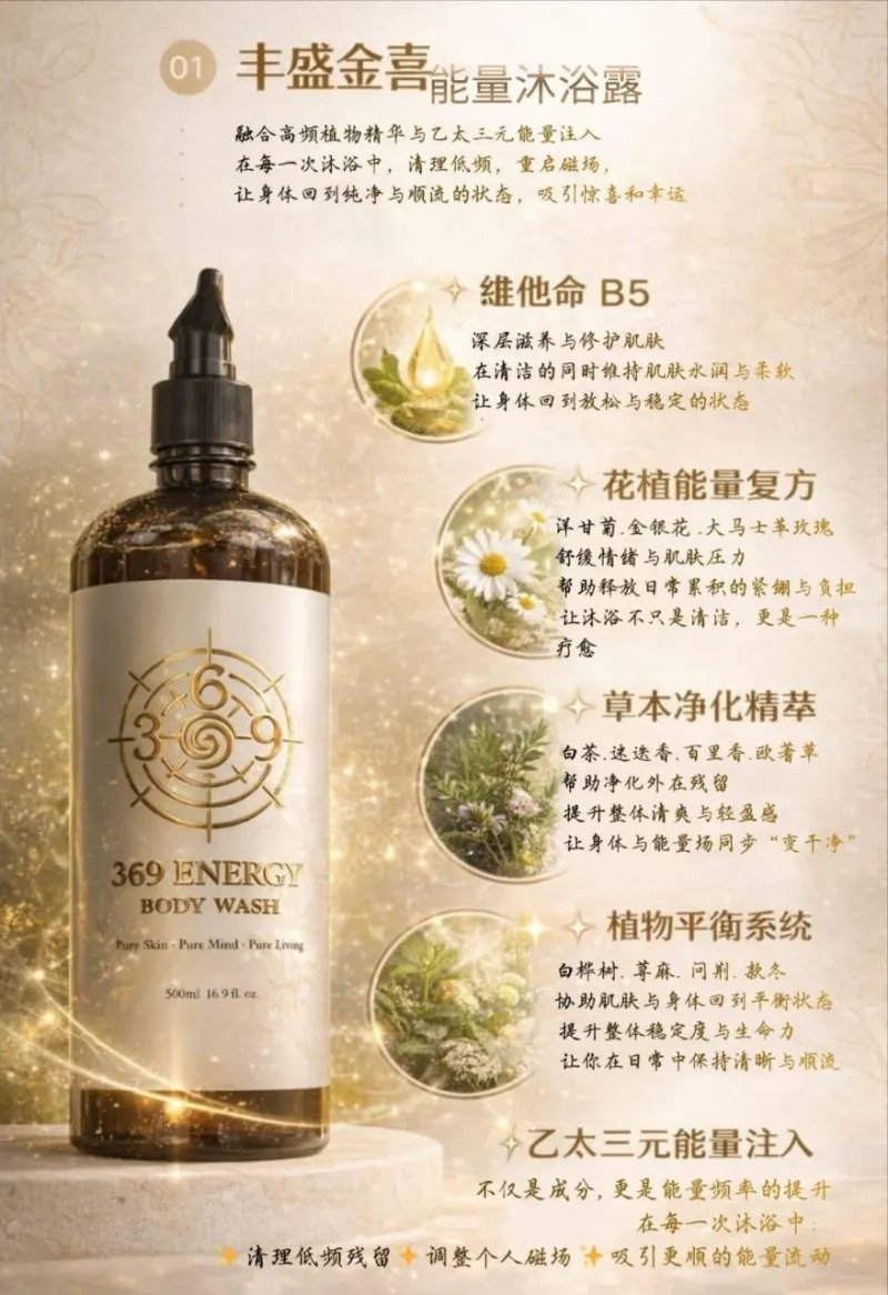 369 Energy Body Wash